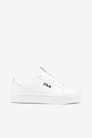 FILA Panache 19 Sneakers White / Navy / Red,Womens Shoes | CA.MEWFUT046